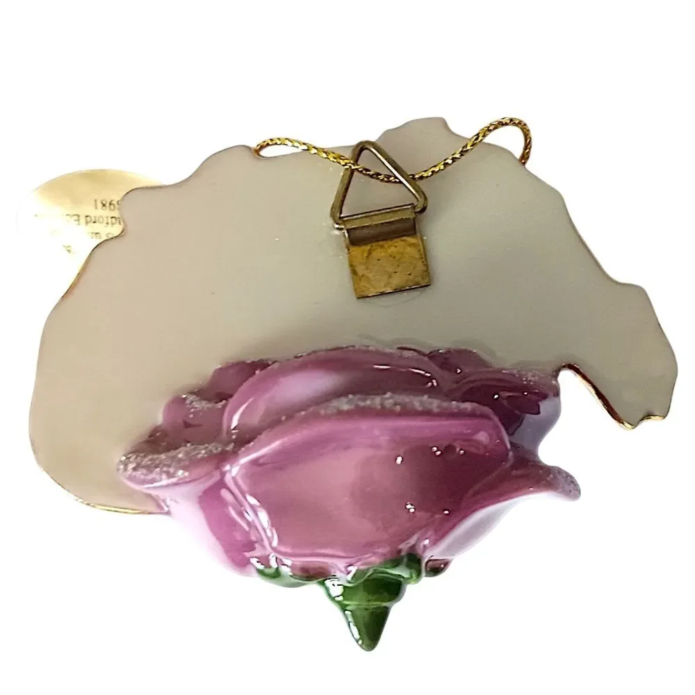 Lisa Jane Fairy Ornament Purple Porcelain Wings Of Wonder Twilight Enchantment
